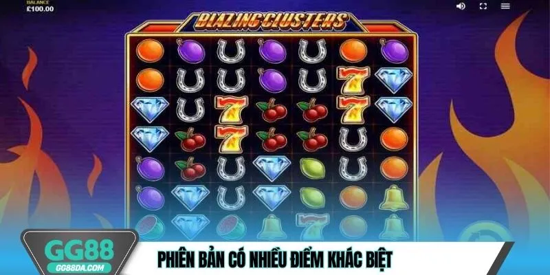 Phiên bản có nhiều điểm khác biệt